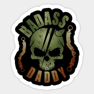 Badass Daddy Sticker